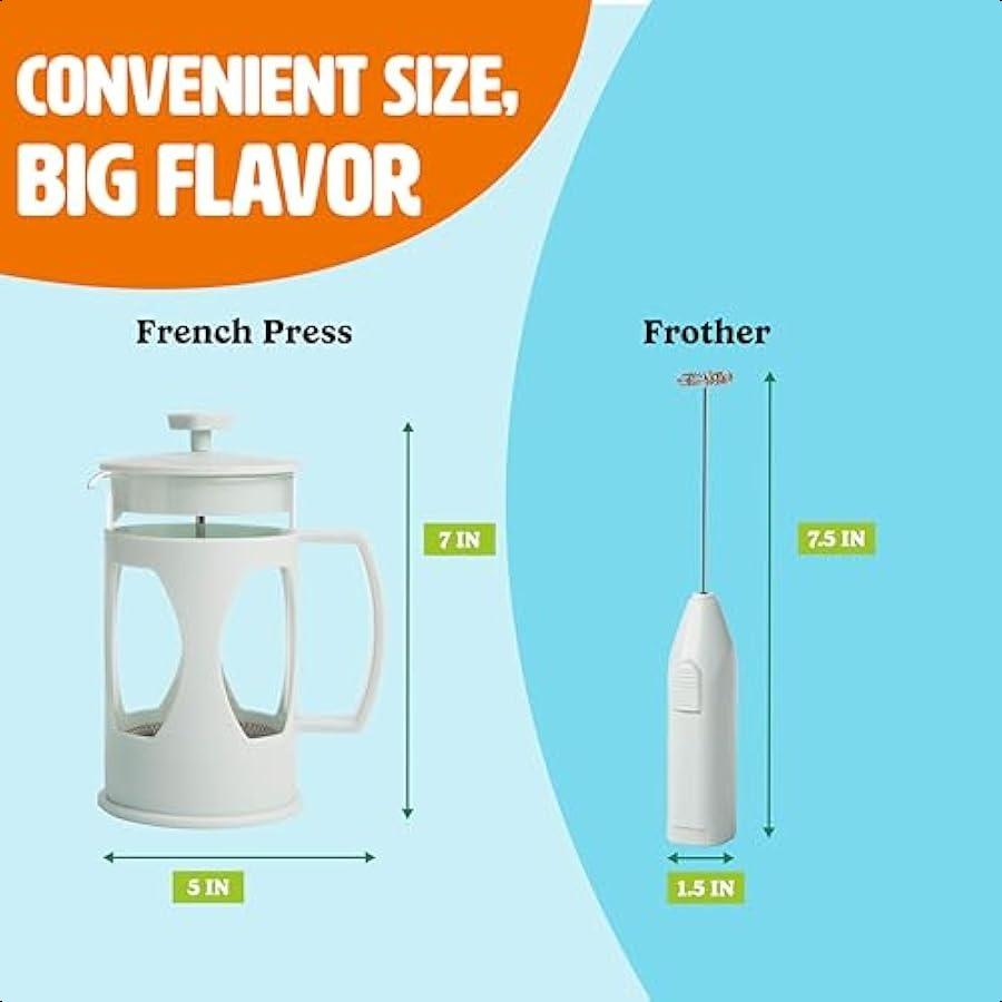 

Френч-пресс и вспениватель Aqua 4,5 чашки United States