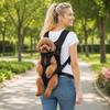 Verstellbarer Haustier-Fronttrage-Rucksack Für Kleine Hunde Katzen Freihändig Welpen-Reisetasche Atmungsaktives Netz Hund-Brustträger Für Spaziergänge