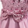 Girls' Holiday Sequined Princess Dress for Parties and Performances