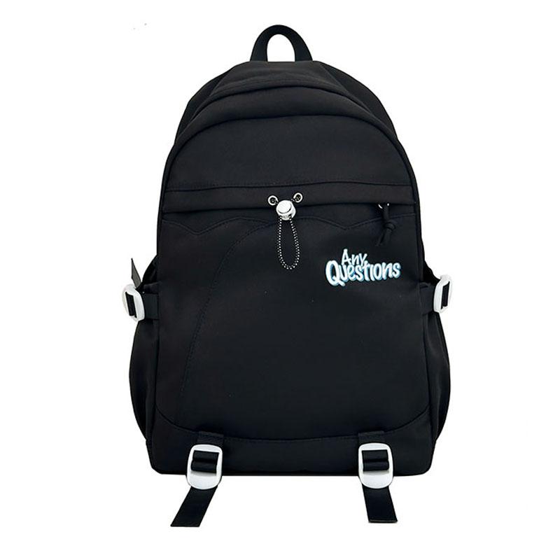 Sac d'école étudiant couleur contrastée Filles Sac à dos de campus Sac à dos pour ordinateur