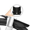 Folding Bicycles Mudguards, Thickening Widening Bicycles Front Rear Mud Guard Adjustable Mountain Bikes Mudguard