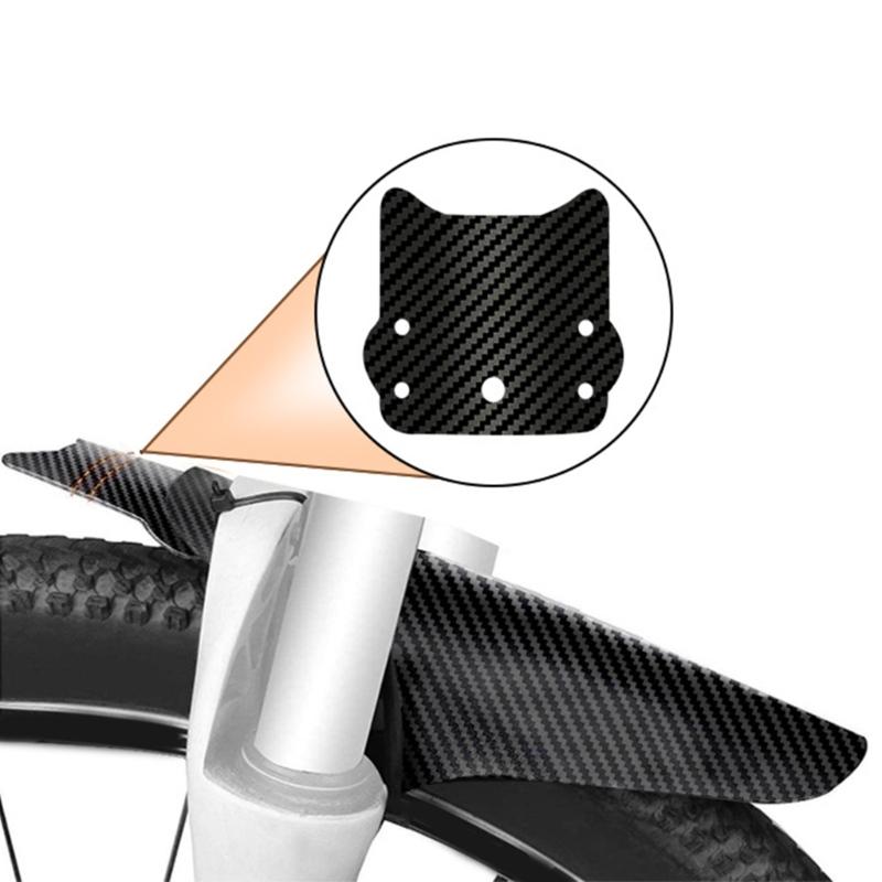Folding Bicycles Mudguards, Thickening Widening Bicycles Front Rear Mud Guard Adjustable Mountain Bikes Mudguard
