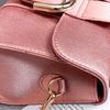 Frauen Vintage Tragbare Handtasche Vielseitige Einzelne Schulter Schräg Über Tasche Weibliche Einfarbig Kleine Quadratische Kette Tasche