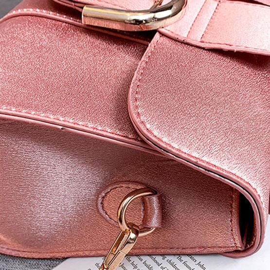 Frauen Vintage Tragbare Handtasche Vielseitige Einzelne Schulter Schräg Über Tasche Weibliche Einfarbig Kleine Quadratische Kette Tasche
