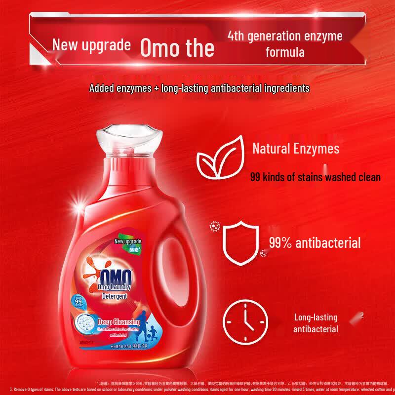OMO Deep Clean Laundry Detergent & Refreshing Shampoo Bundle