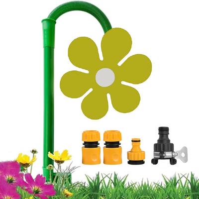 Tanzende Gänseblümchen Rasensprenger Lustiger Gartenbewässerungssprenger 360 Grad Drehendes Hofbewässerungssystem Zum Bewässern Spielen Bauernhof