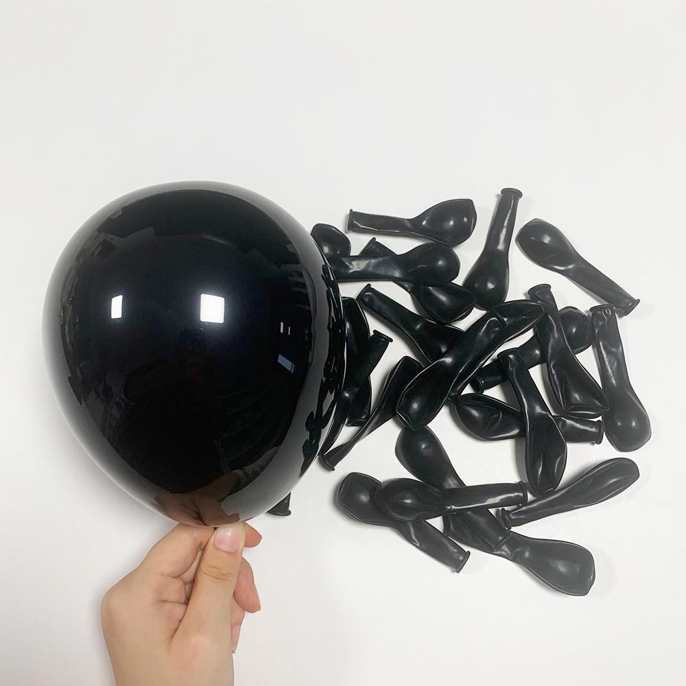 107Pcs Black Rose Gold Balloons Garland Arch Kit Wedding Decor Metal Rose Gold Chrome Balloons Birthday Party Decorations Globos