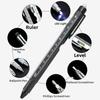9 in 1 Ballpoint Pen Portable Measure Technical Ruler Handheld Screwdriver Tool  Carpenter Work
