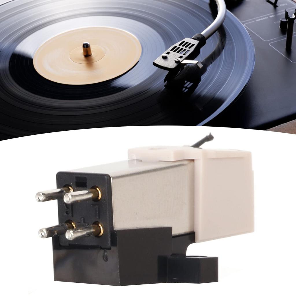 Magnetic Cartridge for LP Vinyl Record Players, Compatible with AT3600L, Magnetic Turntable Replacement Part, Plays Jazz, Rock, Pop, and Other Music,