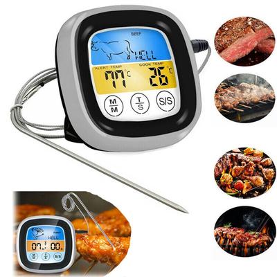 Uzaktan Okuma LCD Dijital Gıda Termometresi Et Sondası Mutfak Pişirme Barbekü Türkiye