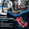 GFARDMOTO Left Engine Cover Engine Stator Crash Guard Cover for Monkey125 Grom CT125 Dax125