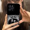 Logo Classico Whiskey J-Jack D-DanielS Per IPhone 17 16 15 14 13 12 11 Pro Max Plus Cover Nera Morbida Antiurto per Telefono