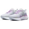 Nike React Infinity Run Flyknit 3 Grey Rush Fuchsia Damen Sneakers Weiß Blau-Tint DZ3016-100