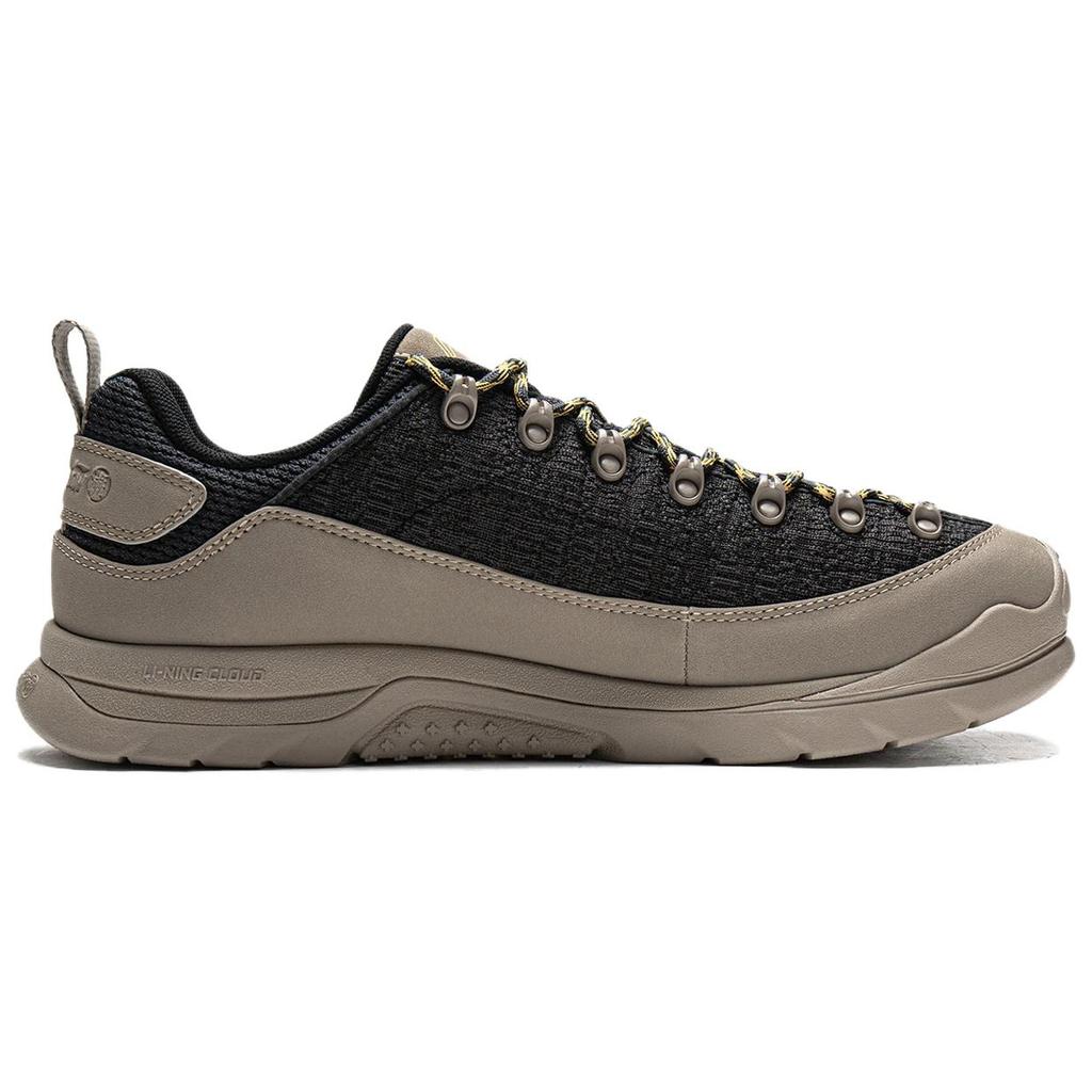 Li Ning Outdoor CF Tracing, Forest Grace Wear resistant And Lightweight Low top Outdoor Shoes Unisex Black Umber AHCV055-23