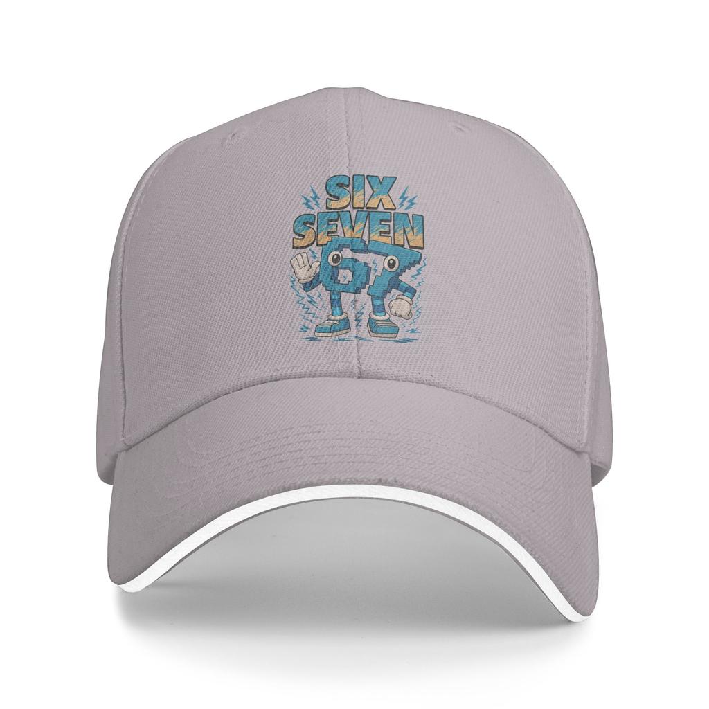 Unisex Kids Meme 67 Six Seven 6 7 Italian Brainrot Outdoor Hat Spring Sun Cap Casual Baseball Cap 2026 Golf Hats