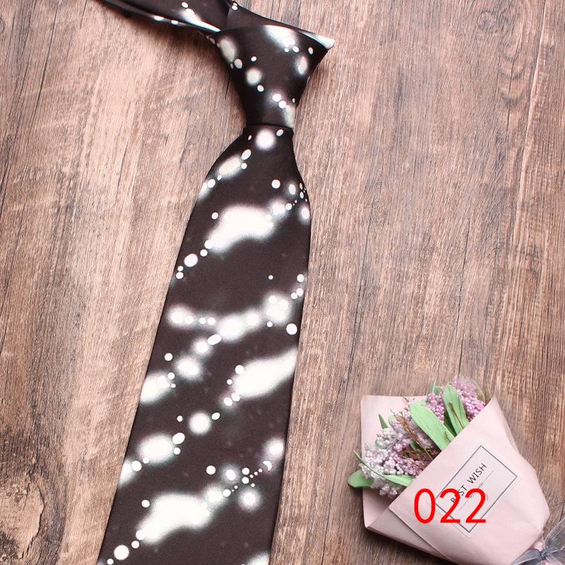 Rael Men'S Tie Business Dress 8Cm Printed Polyester Tie, Flower Casual Professional Tie