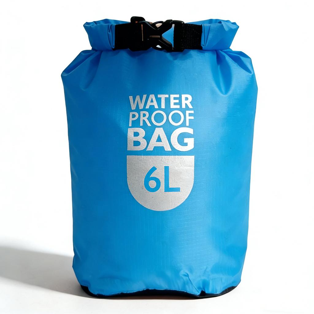 6L Waterproof Dry Bag, Floating Waterproof Sack For Kayaking Rafting Boating Swimming Camping Hiking