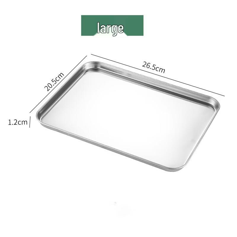 

Wutuo Stainless Steel Flat Square Steaming & Baking Pan