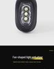 High-Brightness Emergency Flashlight with Long Battery Life and Solar Hand-Crank Charging