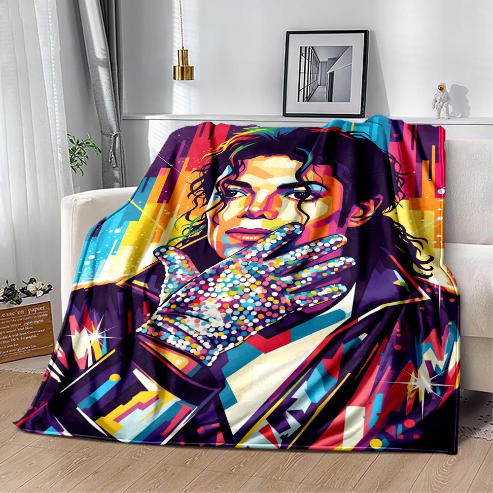 Michael Jackson Iconic Dance Blanket Comfortable Great For Sofa Bed Couch For All Occasions Stylish Decor Suitable For Gifting Relatives And Friends