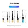 5-Piece Car Interior Detailing Brush Set for Gaps and Tight Spaces