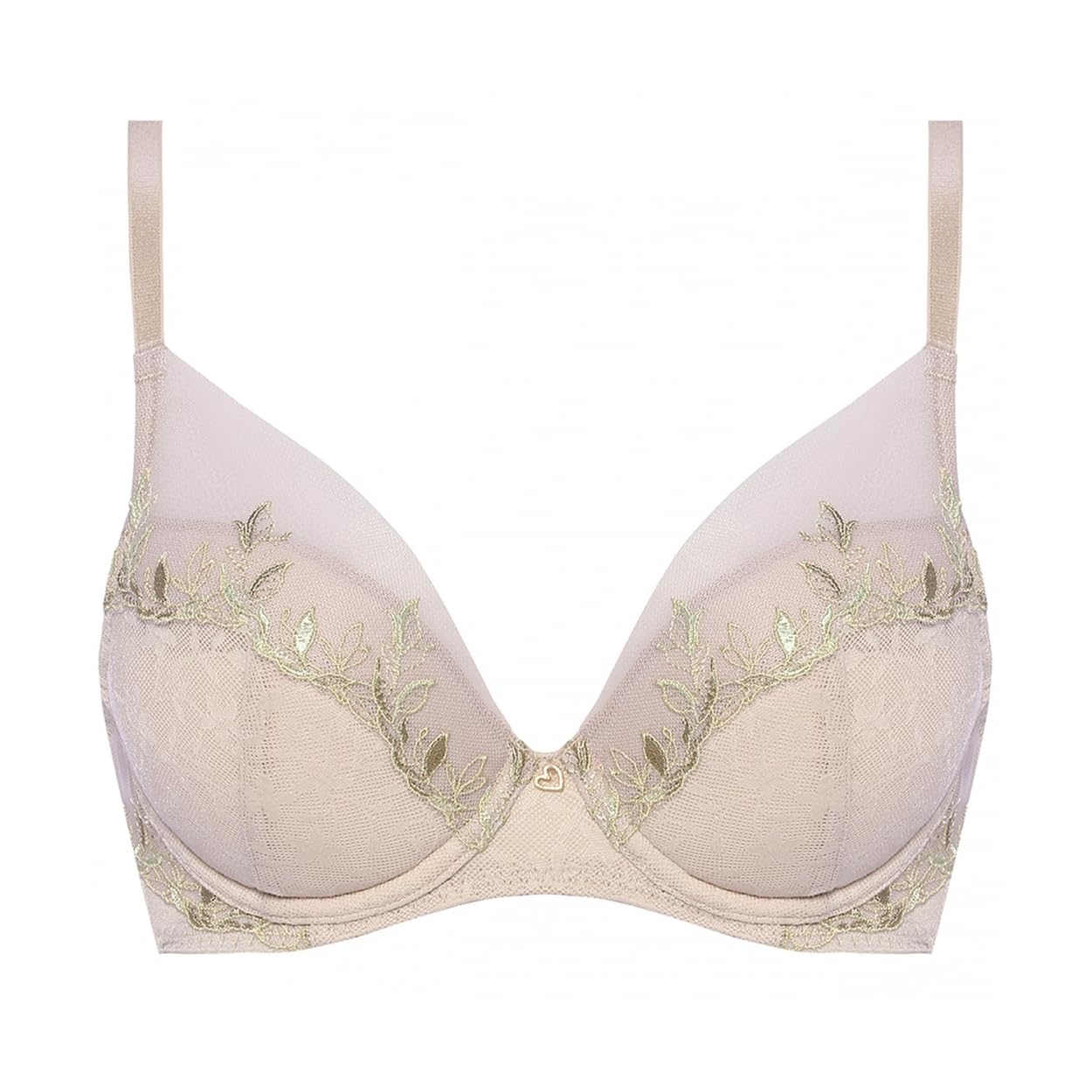 

AMOSTYLE Dream Bra Light Swing Leaves M008 Size E65 (Creamy Mocha)