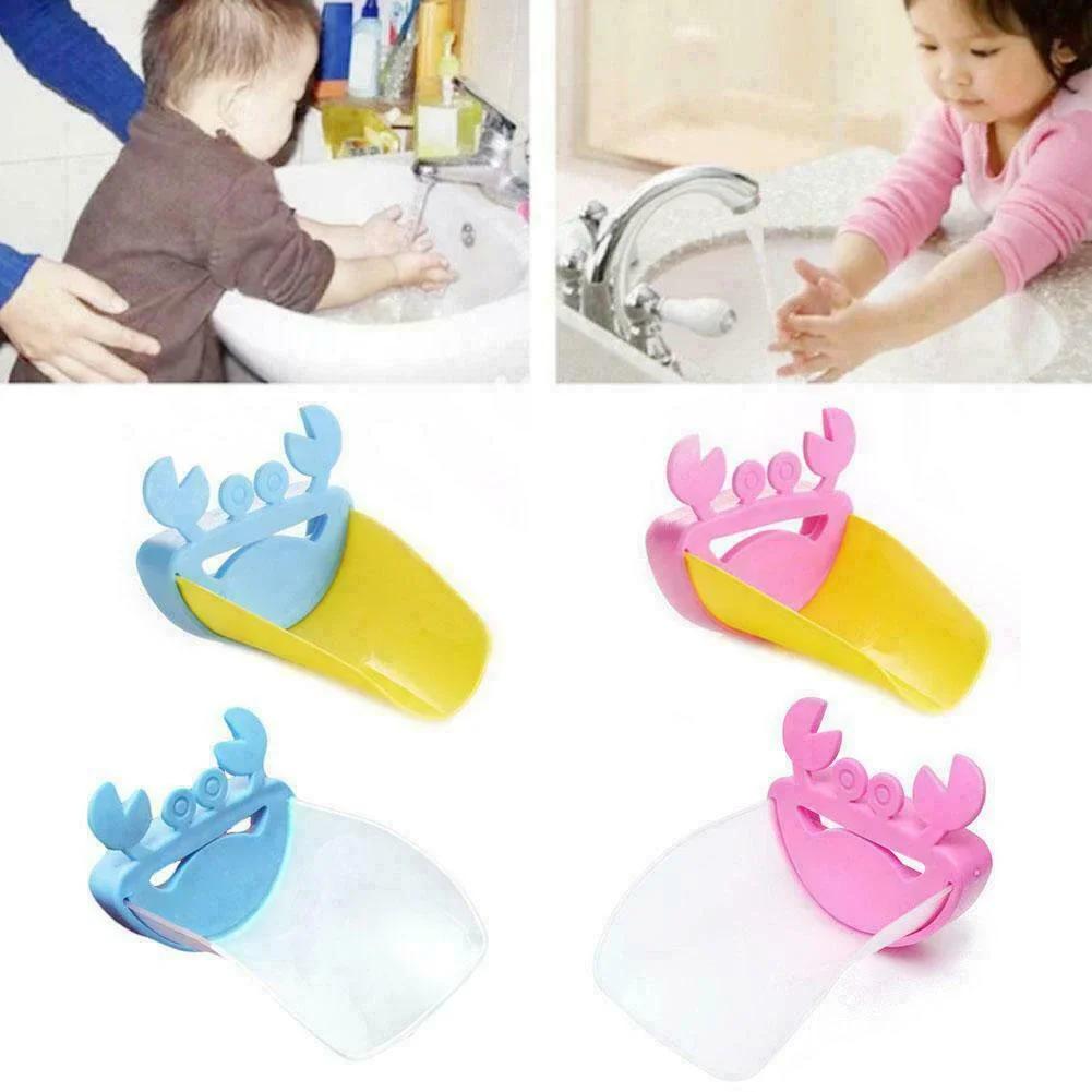 Children Kids Faucet Extender Sink Tap Water Bath Hands Washing Toy for Bathroom