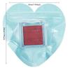 Colored Heart Shaped Jewelry Bag Durable PVC Material Perfect for Weddings Necklace Storage Bag and Exquisite Jewelry Packaging