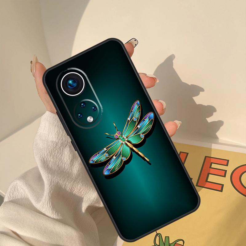 Dragonfly Animal Art Case For Honor Magic 8 Pro 7 6 5 Lite Cover For Honor 200 400 50 70 90 X8a X8b X9a X9b X9c