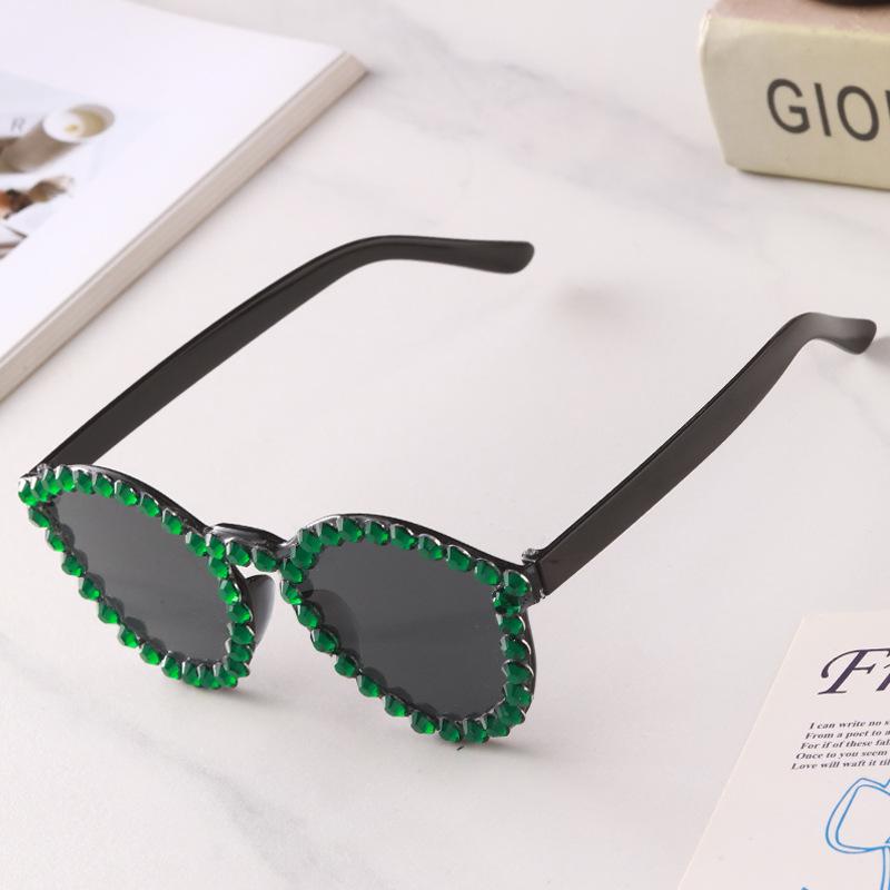 

Красочные солнцезащитные очки-бабочки со стразами ручной работы для женщин - Модные очки для вечеринок