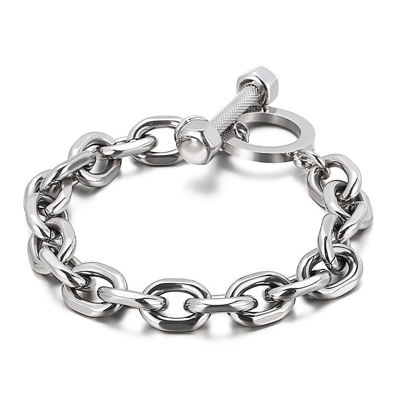 Black Bracelet, Trendy Sports Elements, Sports Barbell, Men'S Jewelry