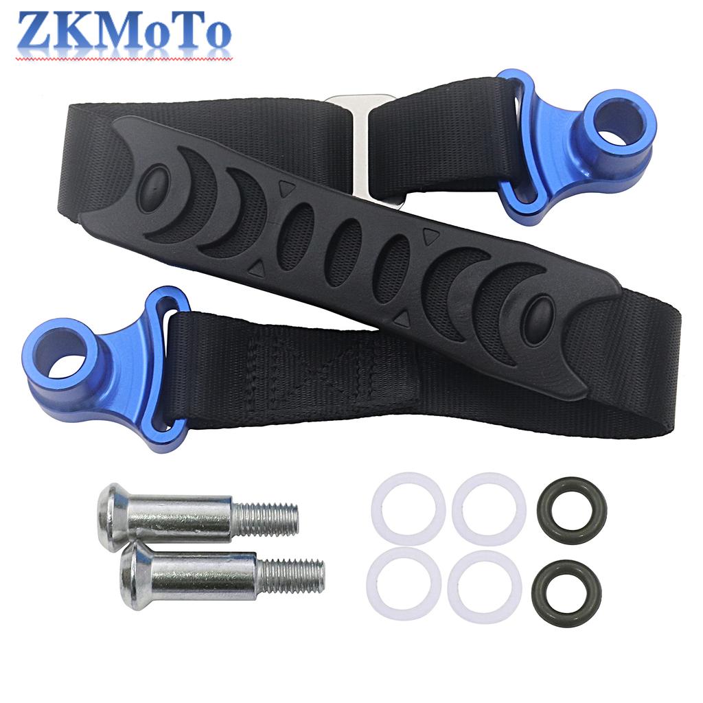 Motorcycle CNC Rear Rescue Traction Strap Pull Sling Belt For YAMAHA KTM KAWASAKI SUZUKI HONDA CR125 CR250 CRF250R CRF450R 250RX