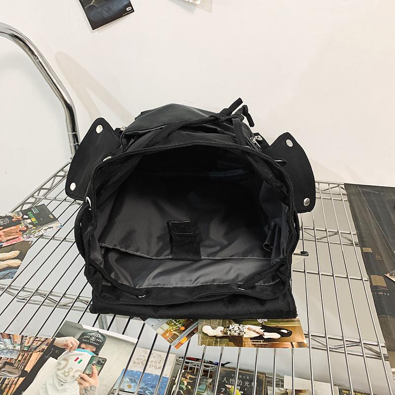 Men Women Backpack Student Large Capacity Schoolbag Travel Computer Bag