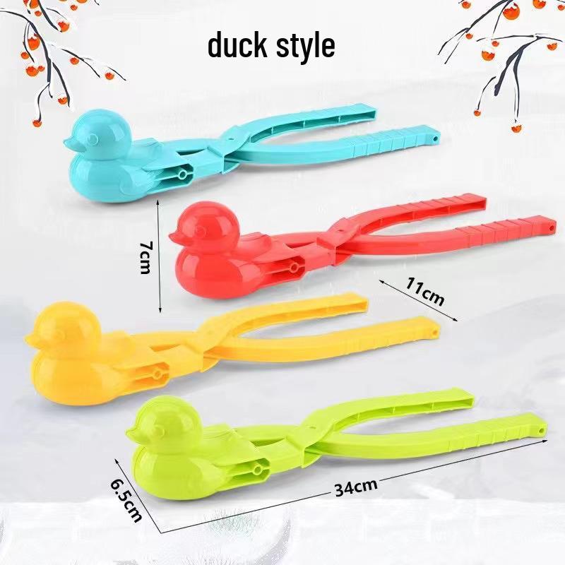 Children's Snowball Maker: Thickened Outdoor Toy for Snow Play and Fights