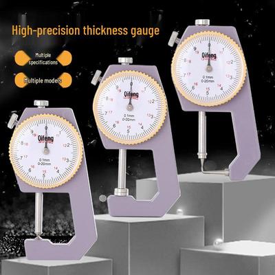 Hochpräzises digitales Dickenmessgerät mit 0,001 Mikrometer Auflösung mit flachen und gekrümmten Messspitzen