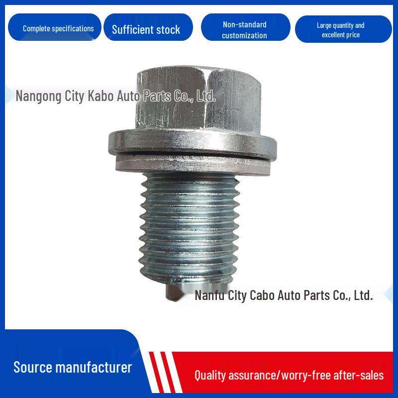 Mitsubishi Changan Suzuki Acura Magnetic Oil Drain Plug Bolt