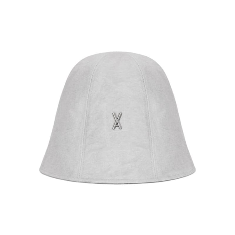 VARZAR VA Studded Pigment Round Bucket Hat Gray