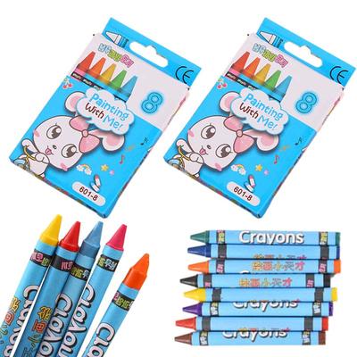 8 pièces/ensemble Boîte Crayon 8,5 cm Coloré Culture de bureau Art Fournitures de salle de classe Étudiants DIY Stylo à dessin Récompenses pour enfants d'école TMZ