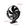 Practical Heat Powered Stove Fan for Wood Stove Optimize Heat Efficiency with Real time Monitoring No Batteries Required