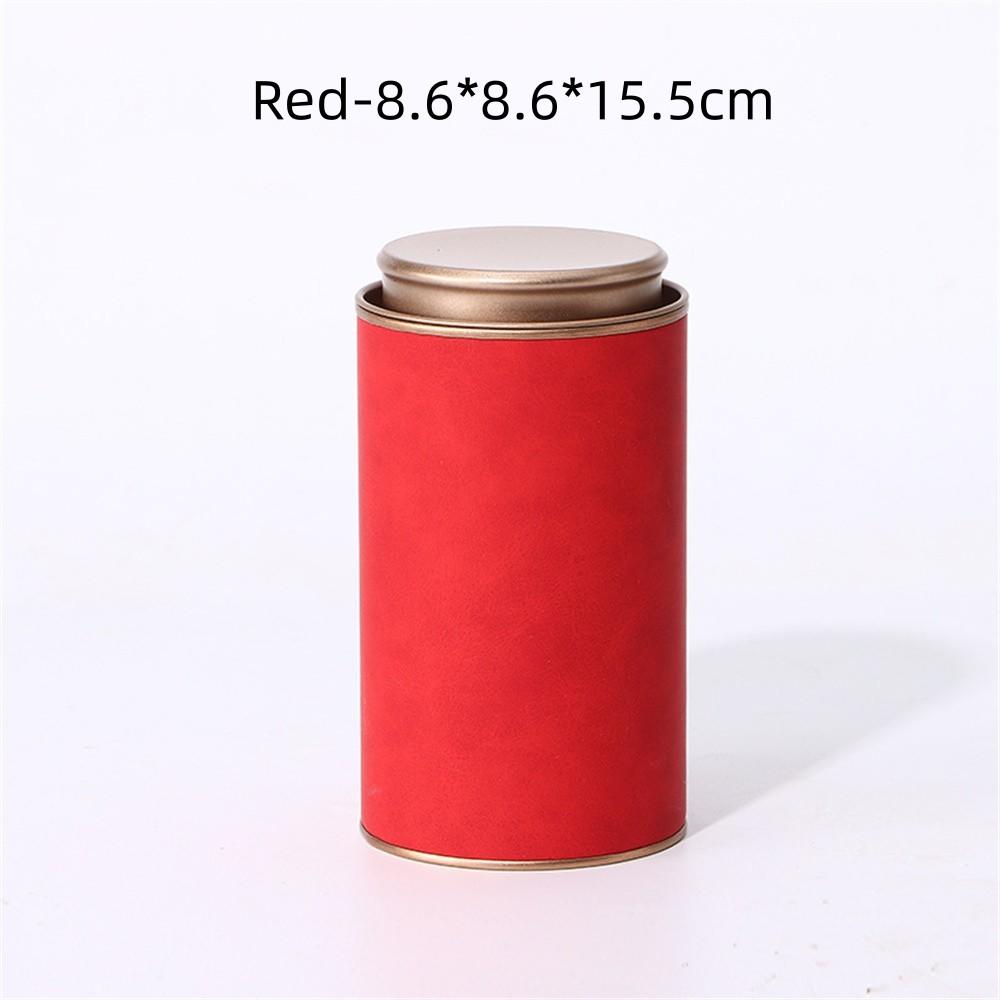 Mini Tea Caddy Sealed Storage Tank Portable Travel Tea Boxes Tea Tin Containers Coffee Canister Kitchen Spice Candy Jar
