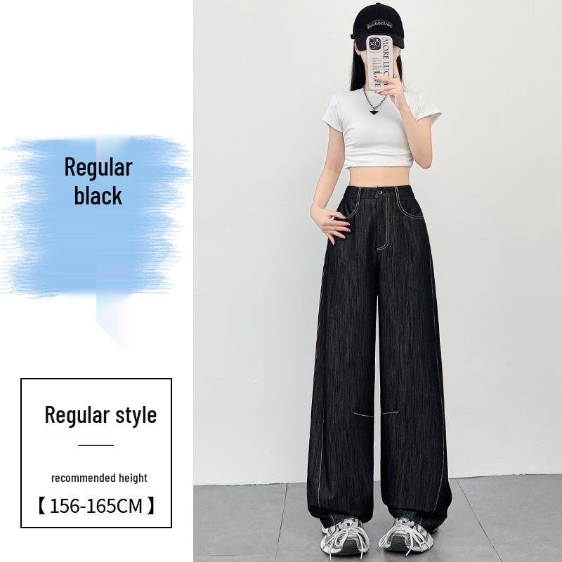 Women s Tencel Denim Curved Leg Scythe Banana Pants - Spring Summer 2026 Collection 2XL