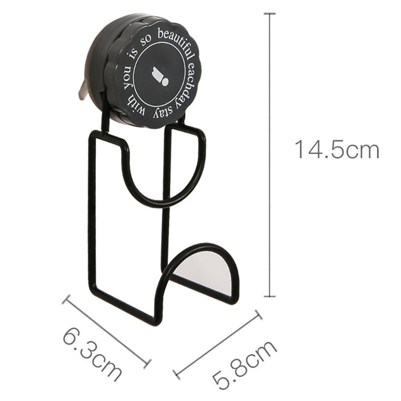 Badezimmer Saugnapfhaken Wandmontiertes Aufbewahrungsregal Badewanne Becken Haken Aufhänger Zuhause Küche Badezimmer Wandhaken