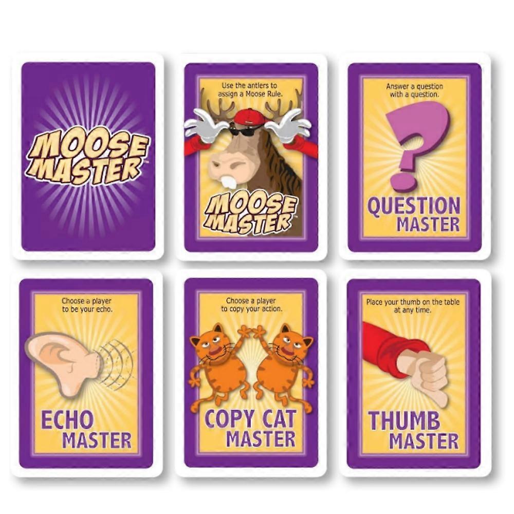 Moose Master Drinking Games - Adult Drinking Party Card Games