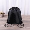 Custom Polyester Waterproof Double Drawstring Backpack with Logo