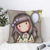 S-Santoro Gorjuss-MT Dream Girl Pillow Case  Print Pillow Cover For Living Room Bed Chair Vintage Cushion Cover