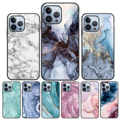 Marble Case For iPhone 11 Case for Iphone XS 13 12 Pro Max Mini XR X Soft Silicone Cases For iPhone 7 8 Plus SE 2020 2022 Cover