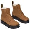 Dr. Martens Zebzag Suede Warm Versatile Comfortable Snow Boots Unisex Boots Brown 42019200