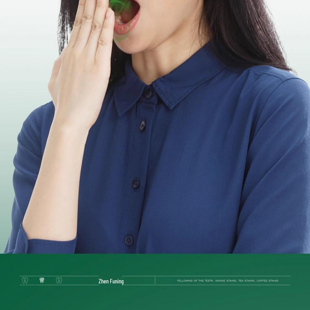 Zhen Fu Ning Toothpaste - Fresh Mint, Stain Removal & Breath Freshener