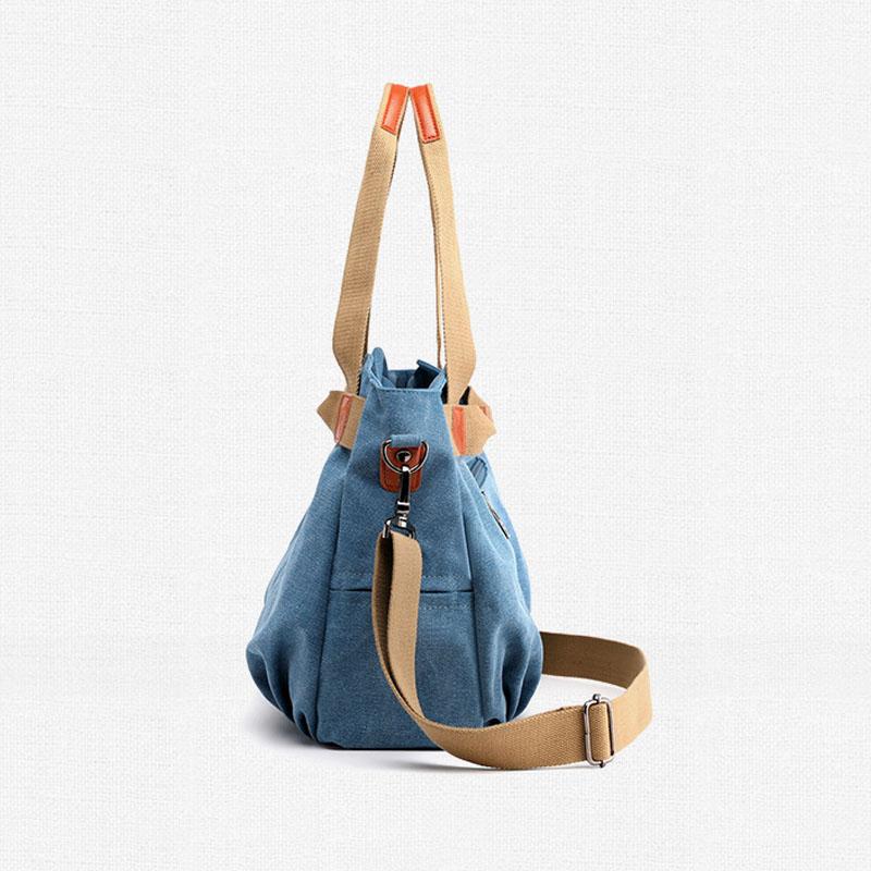 High Quality Canvas Lady Shoulder Messenger Bags Female Shopping Handbags Top Fashion Canvas Women Crossbody Bags For Women