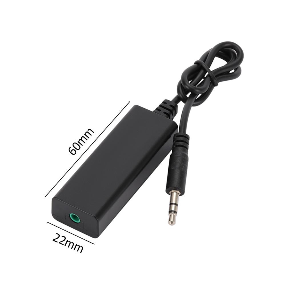 Portable Audio Cable Anti-interference Clear Sound Audio Noise Filter Plug and Play for Car Audio Home Stereo System